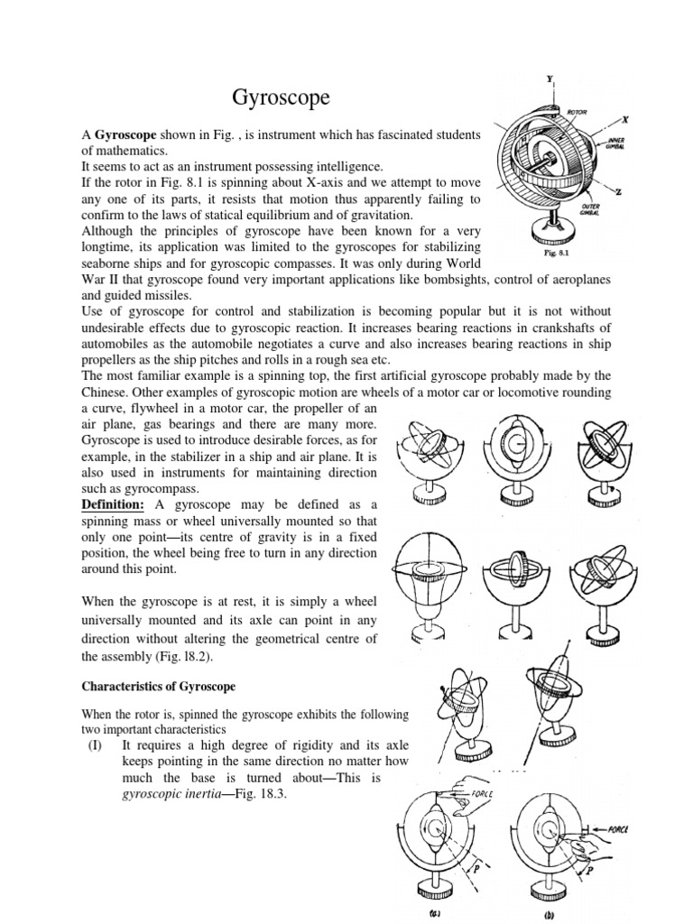 Understanding Gyroscopic Motion An InDepth Look at the Properties