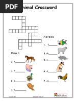 Crossword Puzzle - Compressed