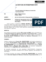 Acta de Declaración de Superposición