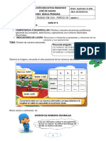 Guías de Trabajo en Casa - Período Iii: Institución Educativa Francisco José de Caldas Sedes Básica Primaria