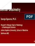 B D I T Bexxar Dosimet Ttry: George Sgouros, Ph.D. G G