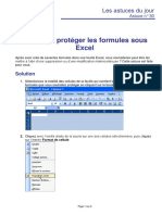39 - Astuce 31 - Comment Proteger Les Formules Sous Excel