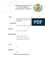 Principios Constitucionales en El Expediente #03976-20 I 2-Pa TC Cajamarca