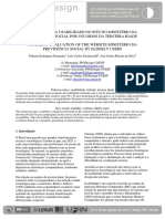 Usabilidade Ministerio Previdencia FERNANDES - PASCHARELLI