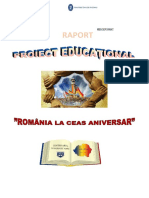 Raport - Romania La Ceas Aniversar