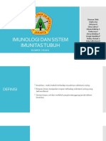 Imunologi Dan Sistem Imunitas Tubuh Kel 2 Kelas B