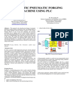 Automatic Pneumatic Forging Machine Using PLC: Maulik Prajapati