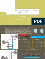 Problemas de Hidrostática Aplicada