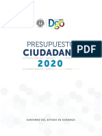 04 Presupuesto Ciudadano 2020