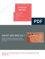 Types of Bricks PDF