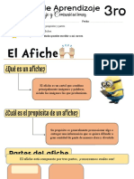 Guía de Aprendizaje - El Afiche