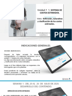 Clase de Semana Del 20 Al 26 de Julio 2020 Contabilidad de Costos II PDF