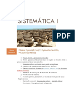 Sistemática I Meu Resumo PDF