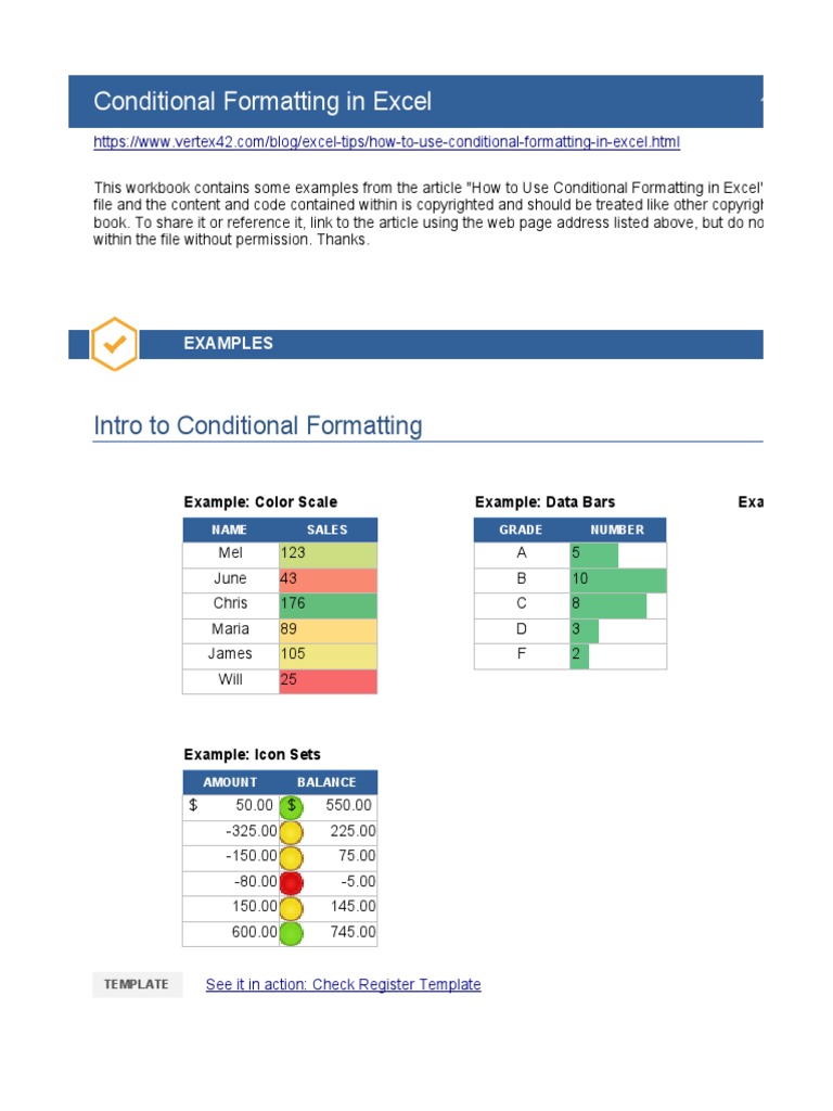 Conditional Formatting | PDF | Microsoft Excel | Computing