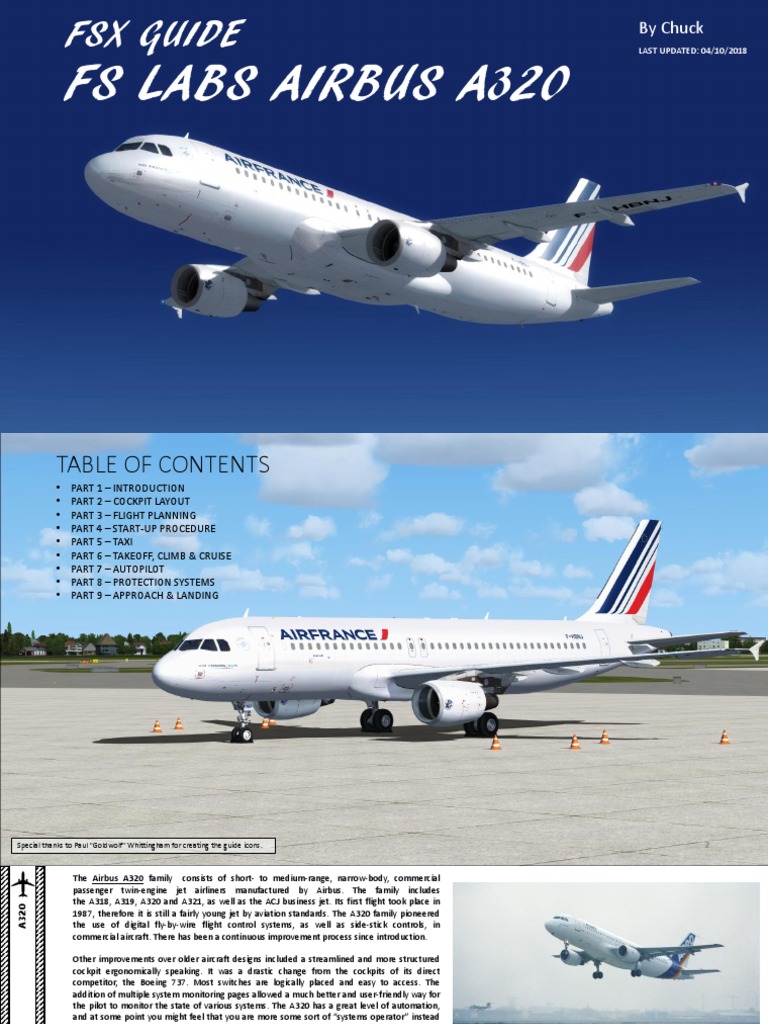 FSX Fslabs A320 Guide | PDF | Cockpit | Aerospace