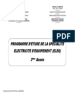 Programmes D'études de 3ème A ELEQ PDF