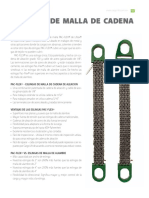 Catalogo Eslingas de Malla de Cadena 2014 PDF