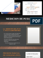 Medicion de Pco2 y Po2