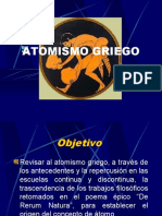 Atomismo Griego