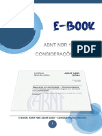 E-BOOK: Considerações sobre a ABNT NBR 16384-2020