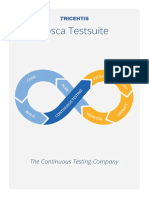 Tosca Testsuite: The Continuous Testing Company