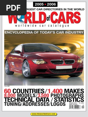 World Of Cars Pdf Pdf Car Manufacturers Motor Vehicle Manufacturers