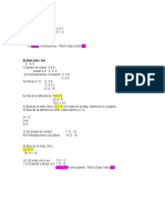 Pitch Class sets