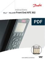 Operating Instructions: VLT Active Front End AFE 302