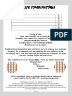 Análise Combinatória