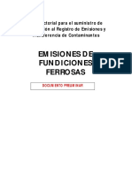 Fundiciones Ferrosas Emisiones PDF