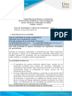 Guia de Actividades y Rúbrica de Evaluación - Tarea 1 - Elaborar Ensayo Sobre Gerencia PDF