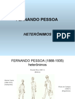 Fernando Pessoa - Heterônimos