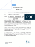 Circular 025 Del 02-10-2020, MinCIT, Implementación Interoperabilidad Entre VUCE 2.0 y La ANLA