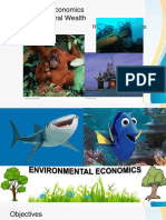 Environmental Economics Valuing Our Natural Wealth: Rene Rafael B. Juntereal