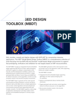 Model-Based Design Toolbox (MBDT)