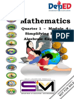 Math 8 Q1 Module 4 PDF