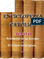 Enciclopedia Catolica Tomo IV Refutacion de Las Herejias I 1845 PDF