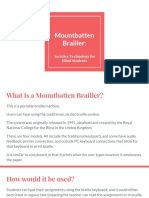 Mountbatten Brailler