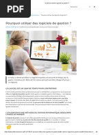 A Quoi Servent Les Logiciels de Gestion - PDF