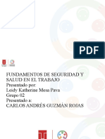 Línea de Tiempo Evolución Del Sistema General de Seguridad en Colombia y Marco Normativo Leidy Katherine Mesa Pava