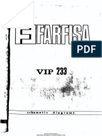 Farfisa VIP-233 Schematic Diagram