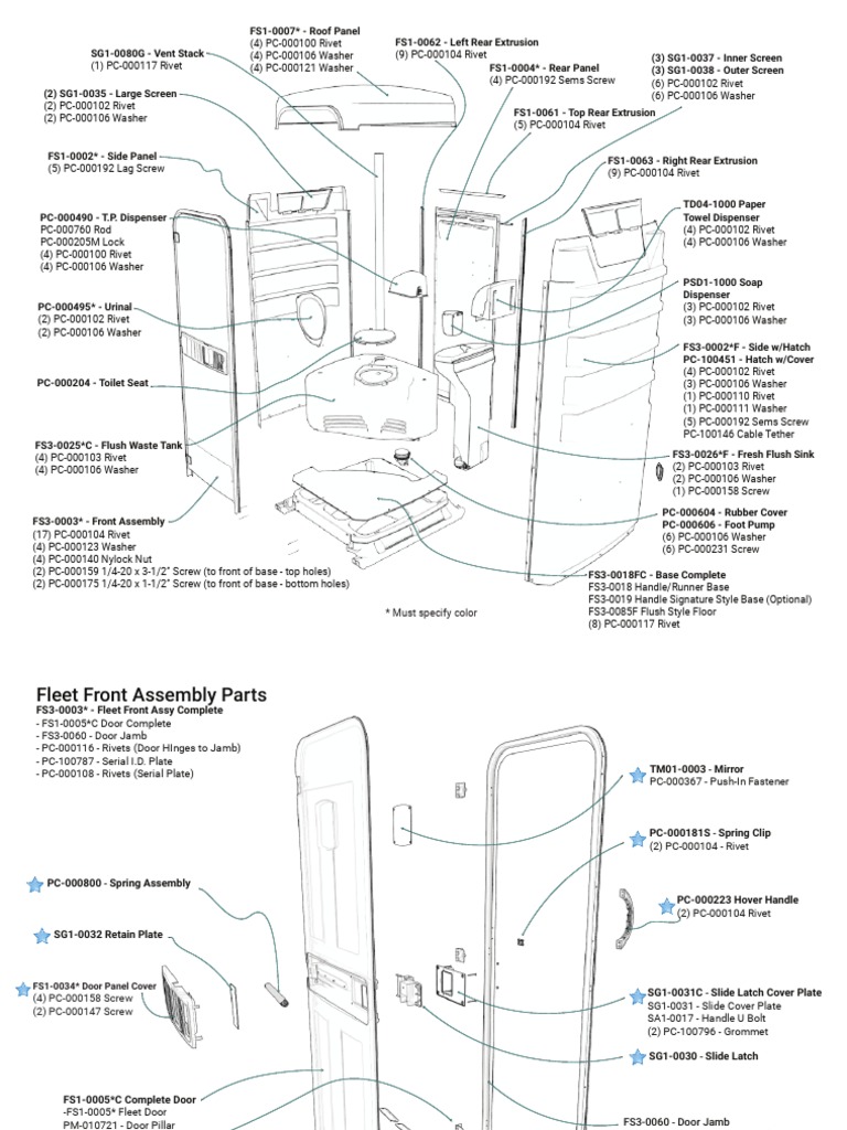 Parts FS3-30001 PDF | PDF | Rivet | Screw