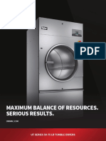 Maximum Balance of Resources. Serious Results.: Ut Series 50-75 LB Tumble Dryers