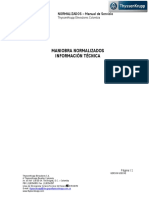 Thyssen Normalizados Manual PDF
