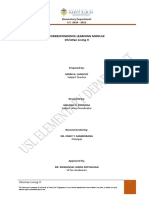 Correspondence Learning Module Christian Living II: Elementary Department S.Y. 2020 - 2021