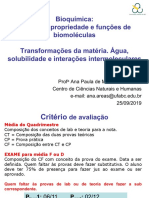 Aula 1 Bioquimica Agua PDF