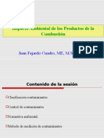 Impacto Ambiental de La Combustion