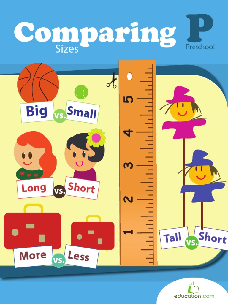 Comparing Sizes Workbook | PDF