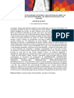 Resumo Literatura, Masculinidade e Suicídio - IV Semana Da Diversidade Humana - Fac. São Lucas