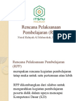 Rencana Pelaksanaan Pembelajaran (RPP)